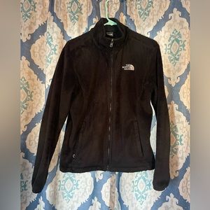 Black fuzzy north face